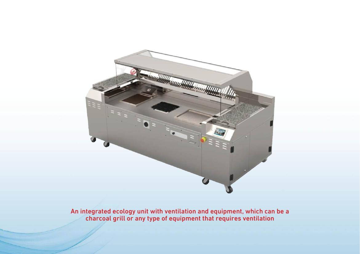 Integrated ecology ventilation unit